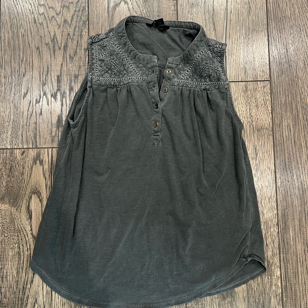 Lucky Brand Charcoal Tank Top